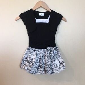 iZ Byer California dress size 4 with sewn in shrug